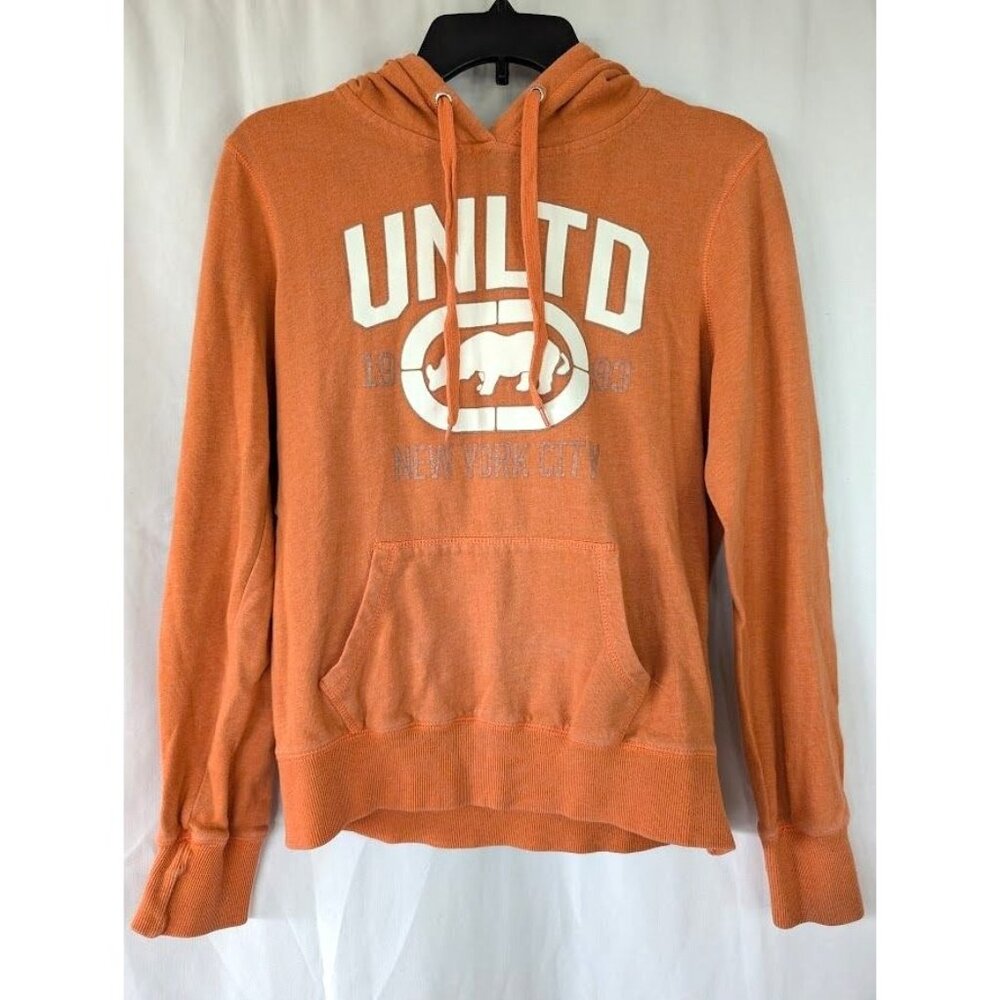 Ecko Unlimited Ecko Red Hoodie Women's Size Medium Y2K Preppy Rhino Streetwear